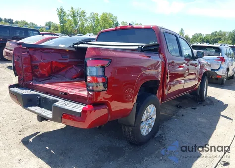 2022 Nissan Frontier Sv 4X4 from USA, damaged, VIN 1N6ED1EK8NN657193